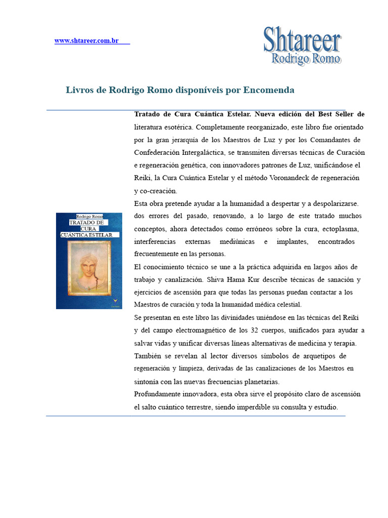 Libros de Rodrigo Romo en PDF Gratis | PDF | Reiki