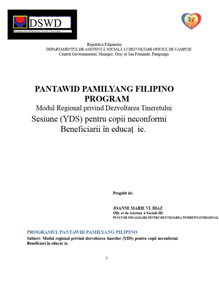 Programul 4ps 2019 | PDF