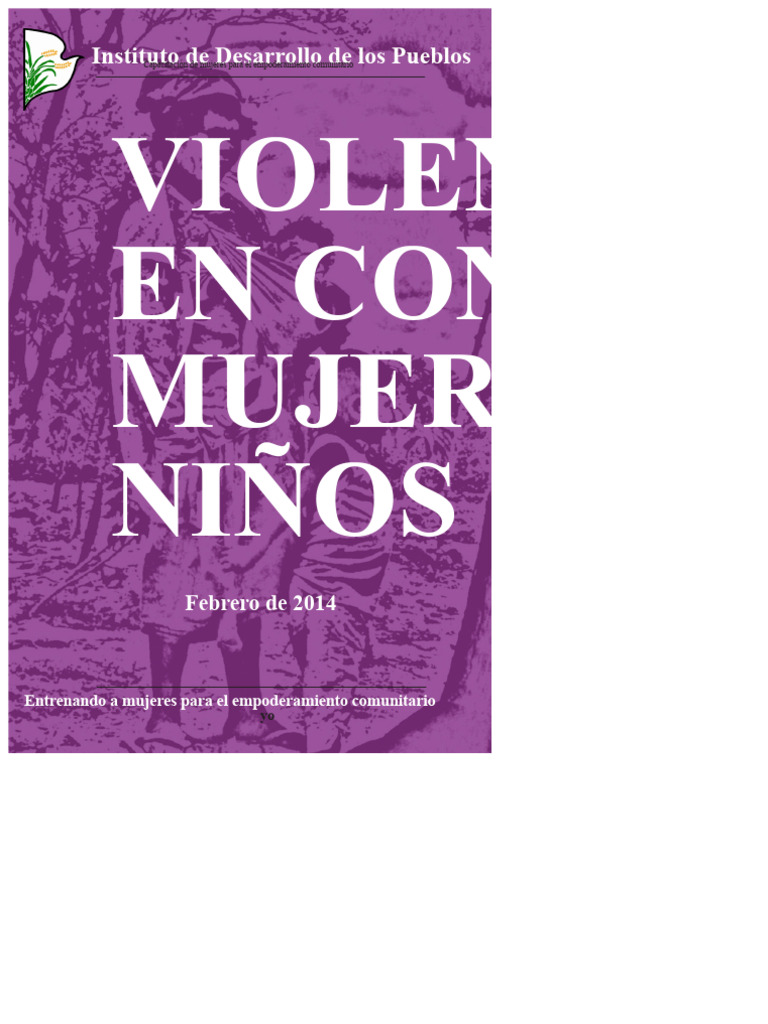 Módulo Sobre La Violencia Contra Las Mujeres y Los Niños | PDF ...