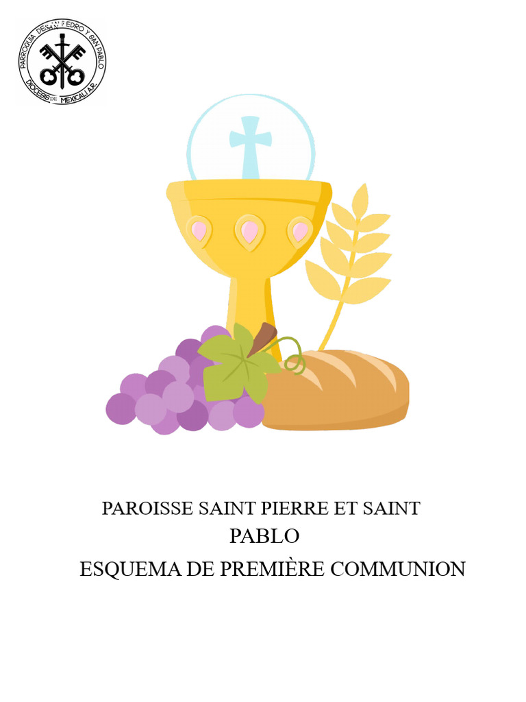 Livret Première Communion Adulte | PDF | Eucharistie | Liturgie et ...