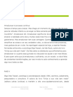 Amadurecer É Processo Contínuo