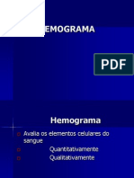 Hemograma completo: avaliação dos elementos celulares do sangue