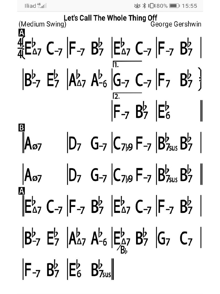 Let's Call The Whole Thing Off | PDF
