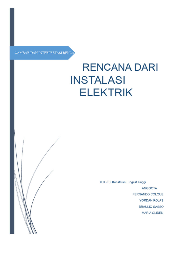 Panduan Lengkap Rencana Instalasi Listrik | PDF