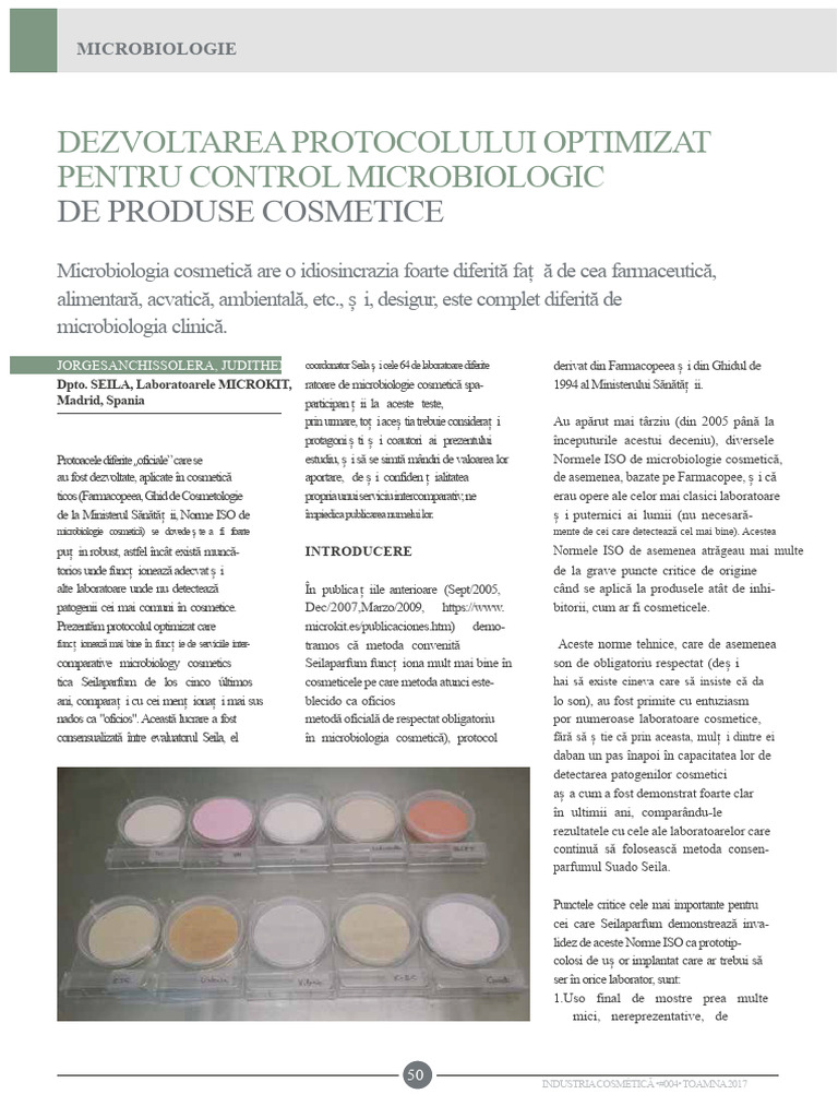 Protocol Cosmetic | PDF