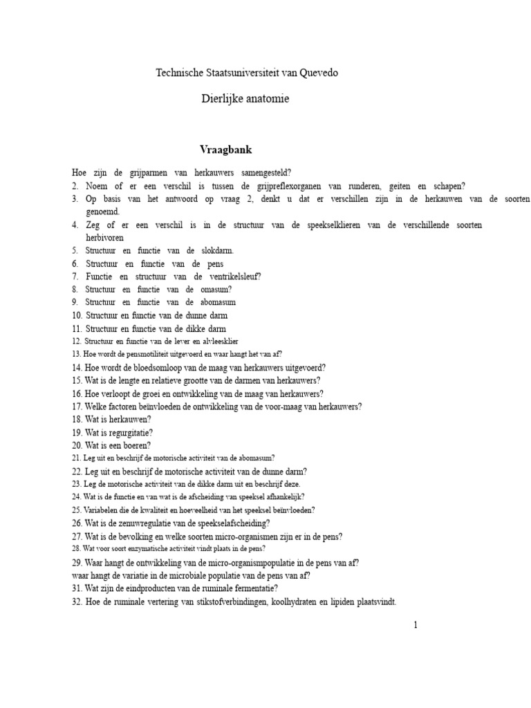 Vragenlijst | PDF