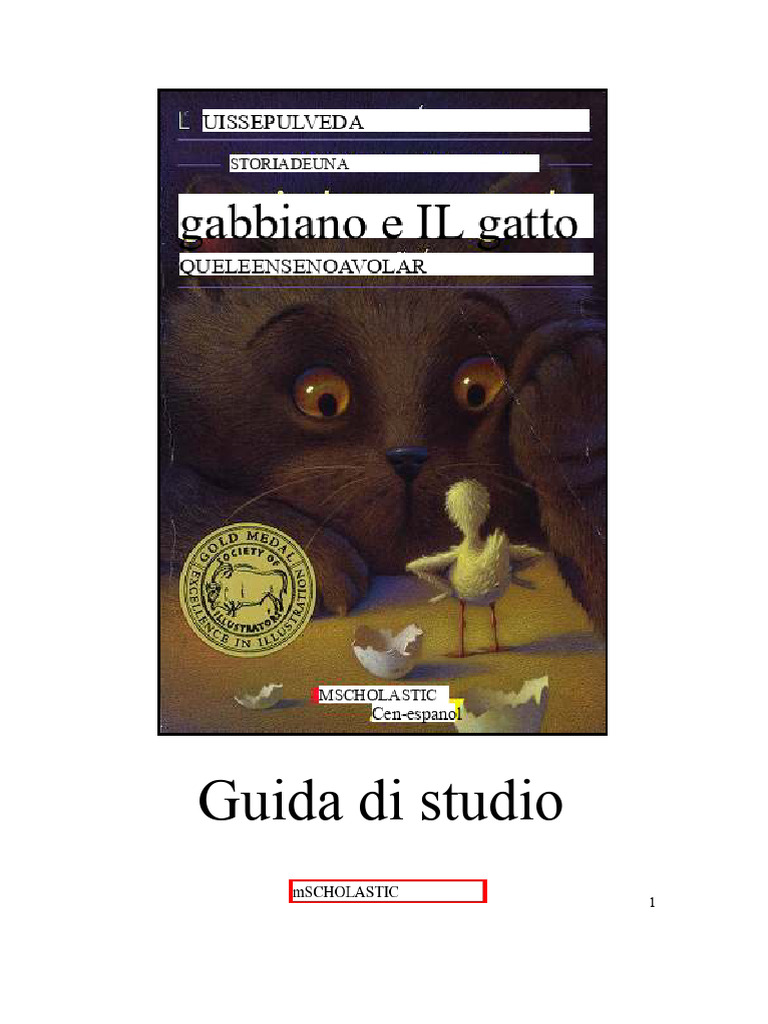 Guida Alla Storia Di Un Gabbiano e Del Gatto Che Gli Insegnò A Volare | PDF