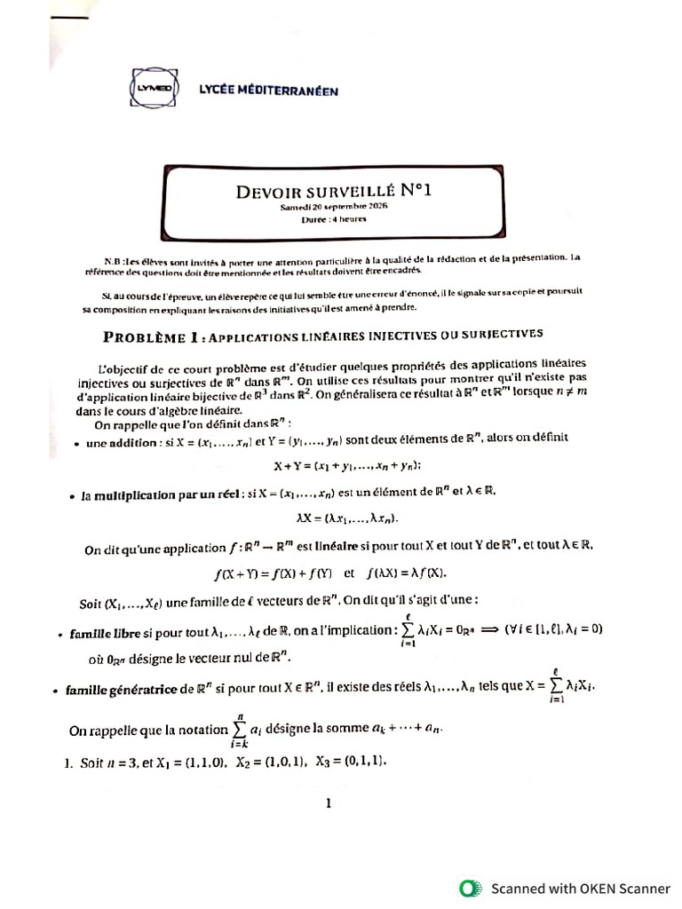DS 1 Lymed Math | PDF