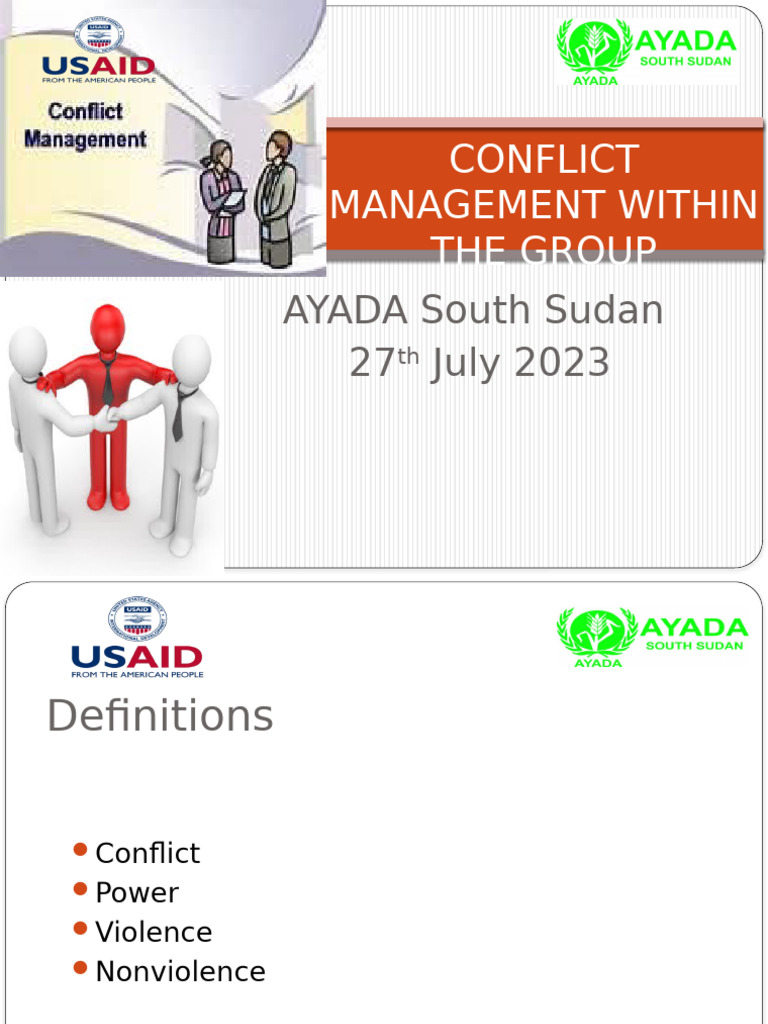 Conflict Management Strategies in South Sudan | PDF | Mediation ...