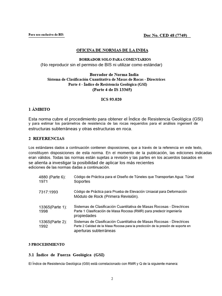 ¿Es El Borrador de La Parte 4 de 13365? | PDF | Deformación (ingeniería ...