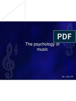 The Psychology of Music