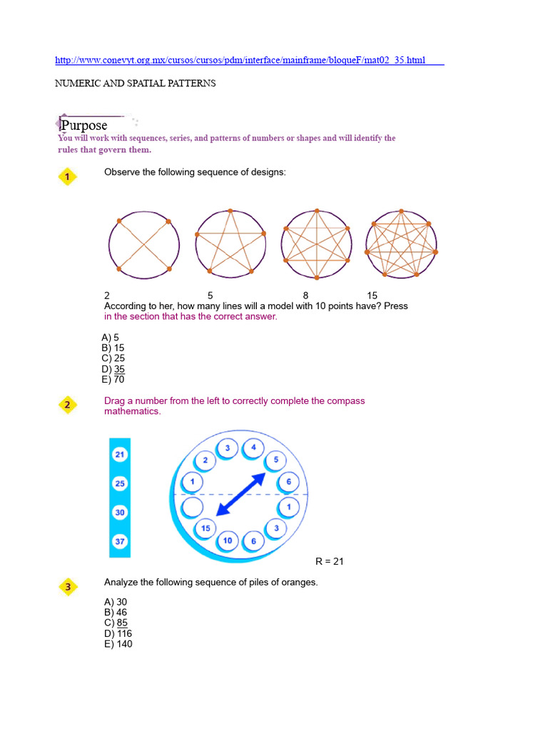 Spatial Series. Patterns in Series of Figures | PDF