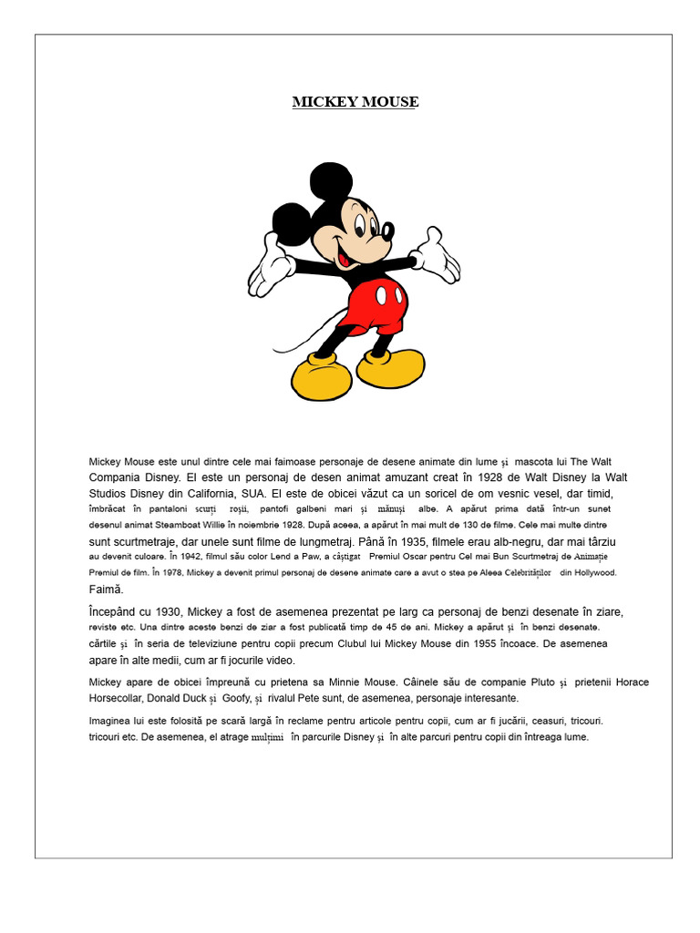 Mickey Mouse | PDF