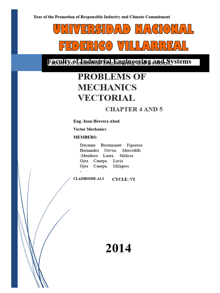 Vector Mechanics Problems and Solutions | PDF | Applied And ...