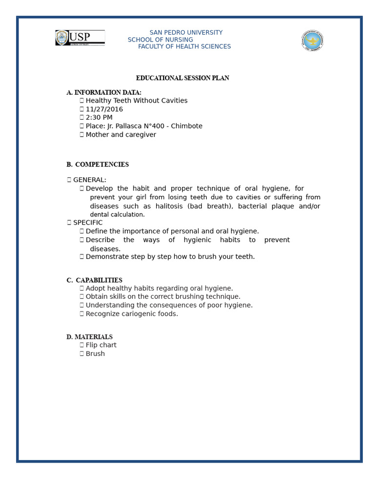 Oral Hygiene Education for Caregivers | PDF | Oral Hygiene | Health Care