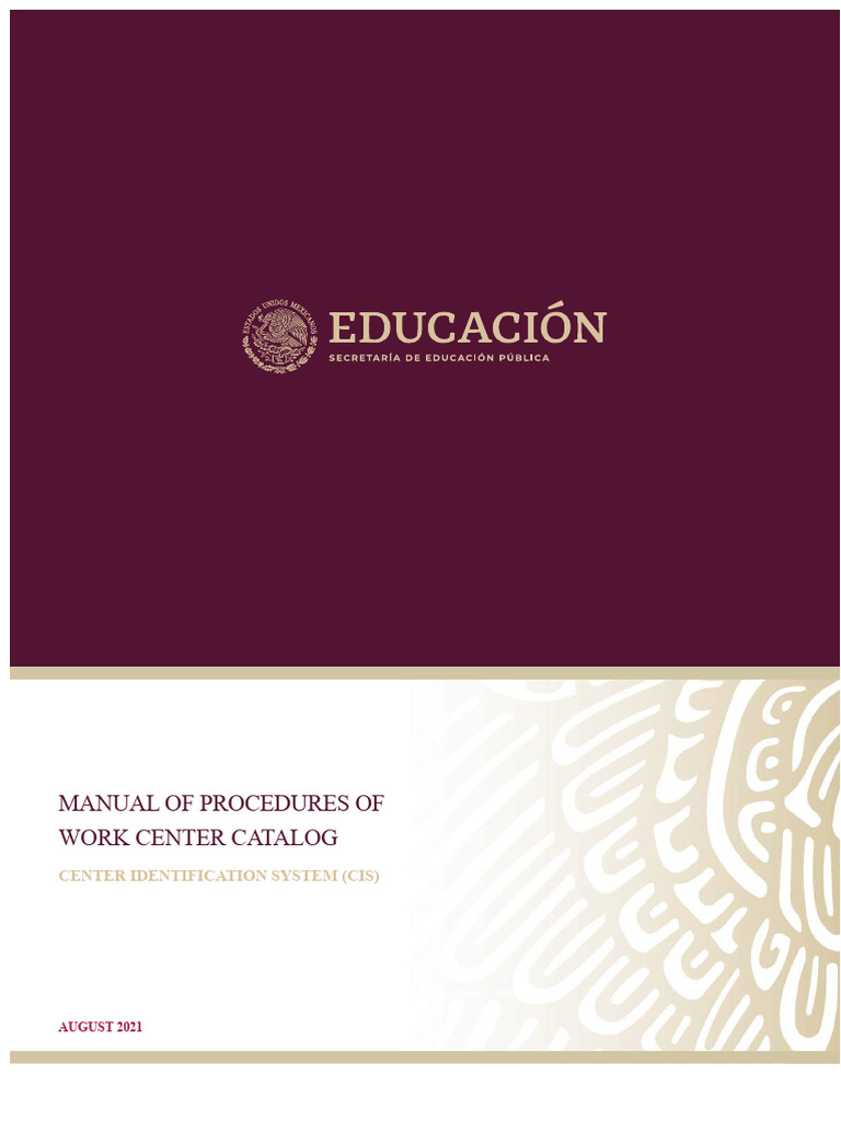 Work Center Catalog Procedures Manual | PDF | Sphere | Latitude