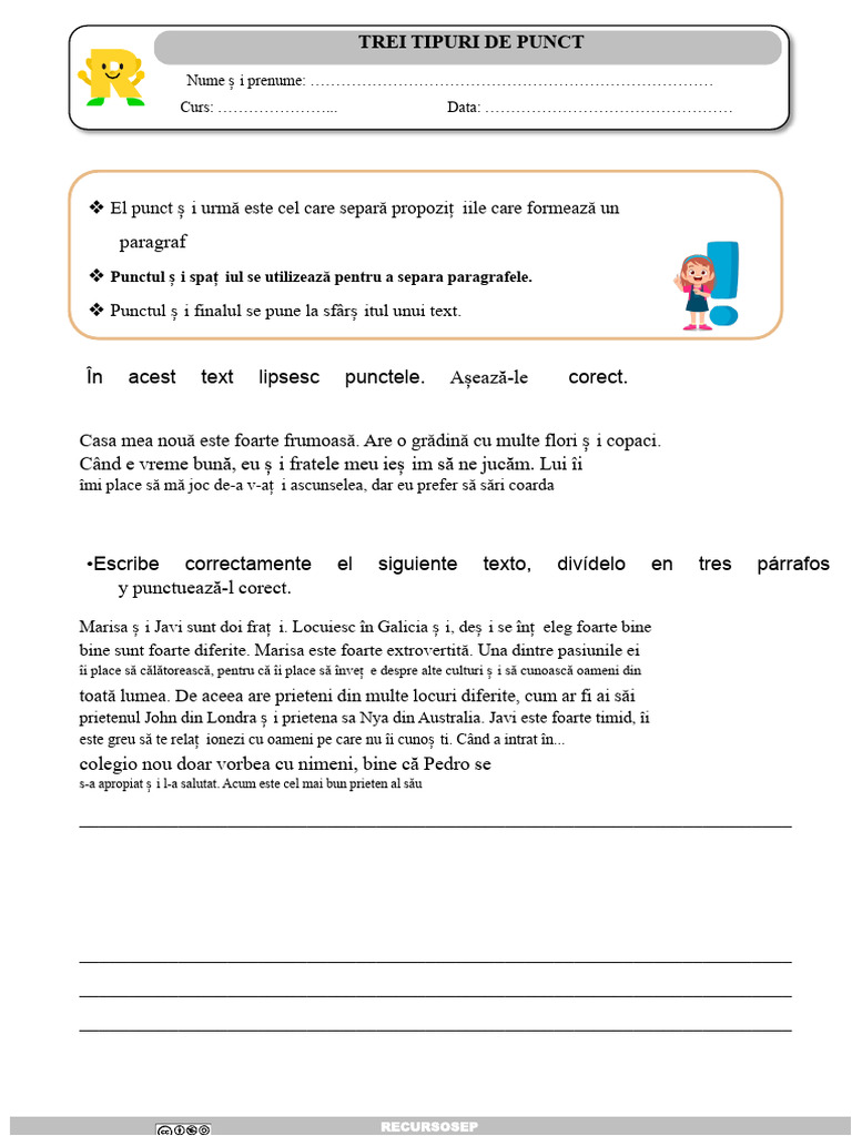 Cele 3 Tipuri de Punct | PDF