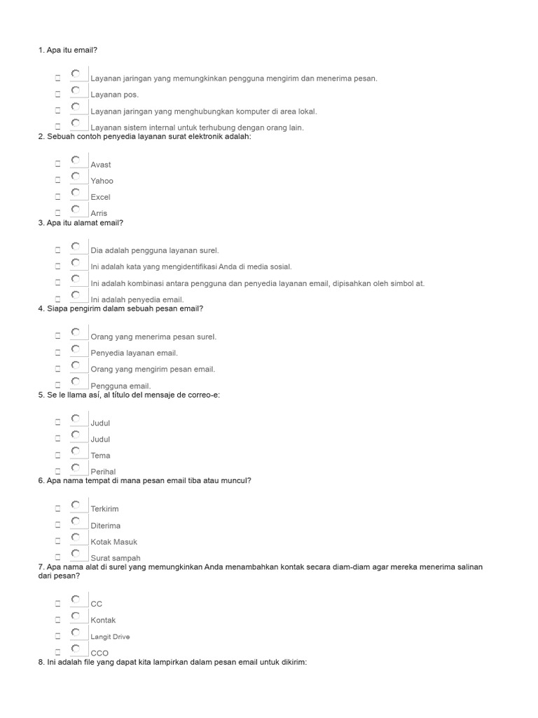 Panduan Lengkap Email dan Fungsinya | PDF