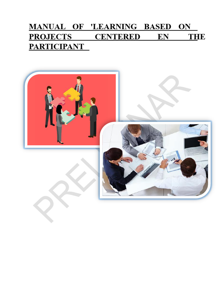 Project-Based Learning Manual 2022 | PDF | Project Based Learning ...
