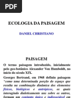 ECOLOGIA DA PAISAGEM