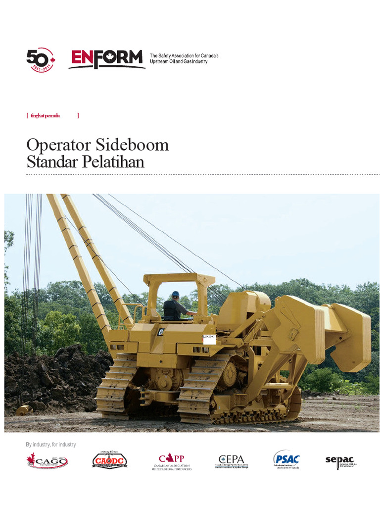 Standar Pelatihan Operator Sideboom Pemula | PDF