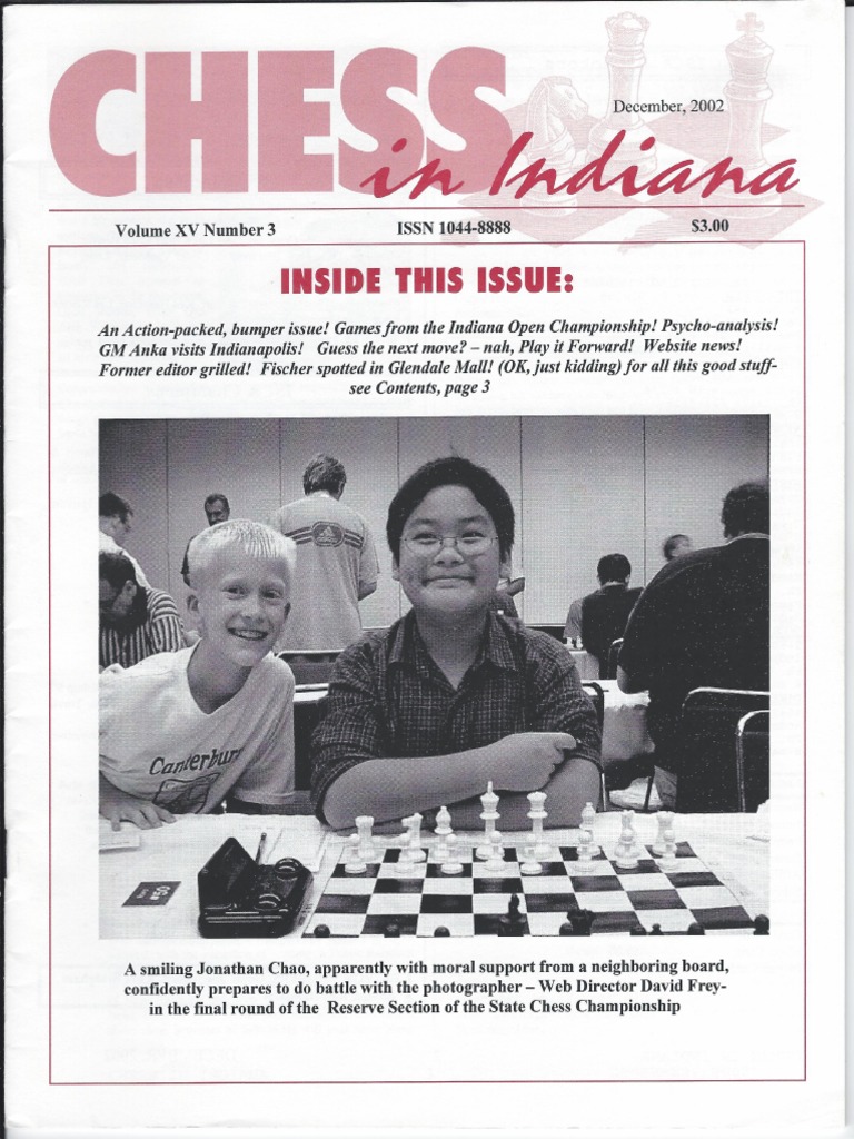 Chess in Indiana Vol XV No. 3 Dec 2002 | PDF