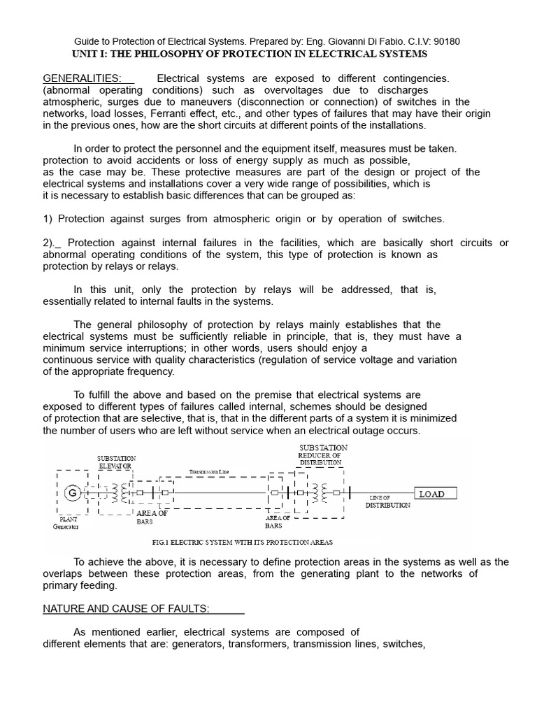 Electrical Systems Protection Guide | PDF | Relay | Reliability Engineering