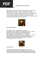 The Story of Electrical and Magnetic Measurements From 500 BC To