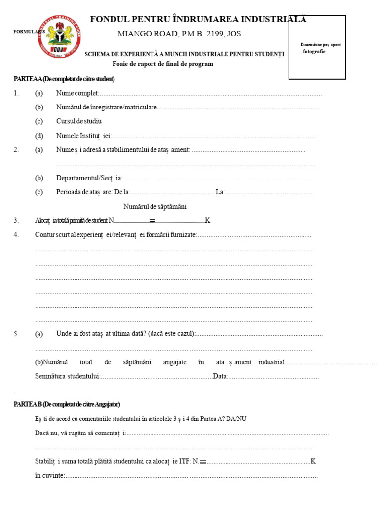 Itf Form 8 PDF | PDF