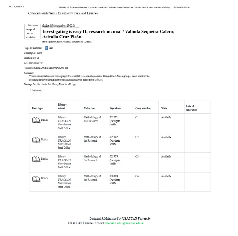 Research Manual: Investigating Made Easy | PDF | Thesis | Libraries