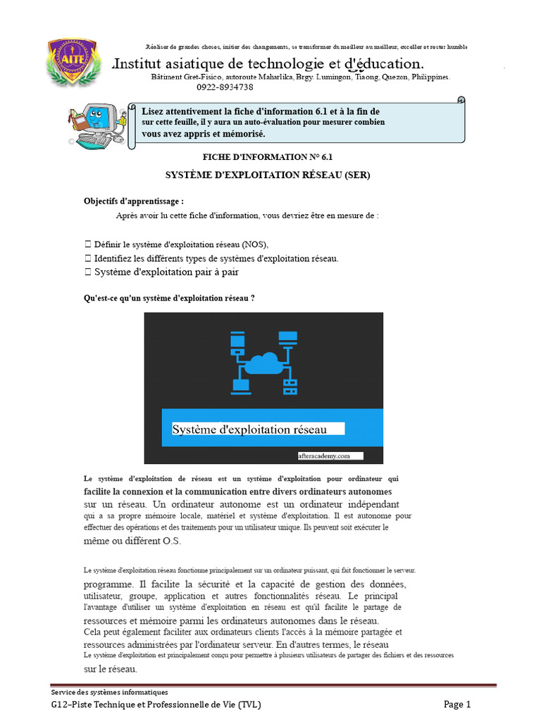 Comprendre les systèmes d'exploitation réseau | PDF | Serveur ...