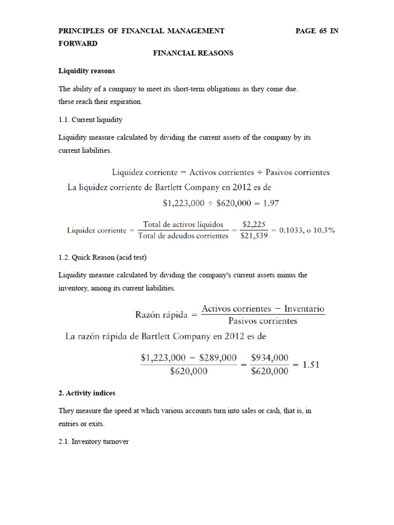 Financial Ratios Formulas | PDF | Debt | Dividend