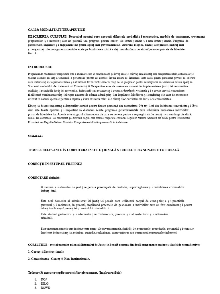 Lectie I Ca 103 | PDF