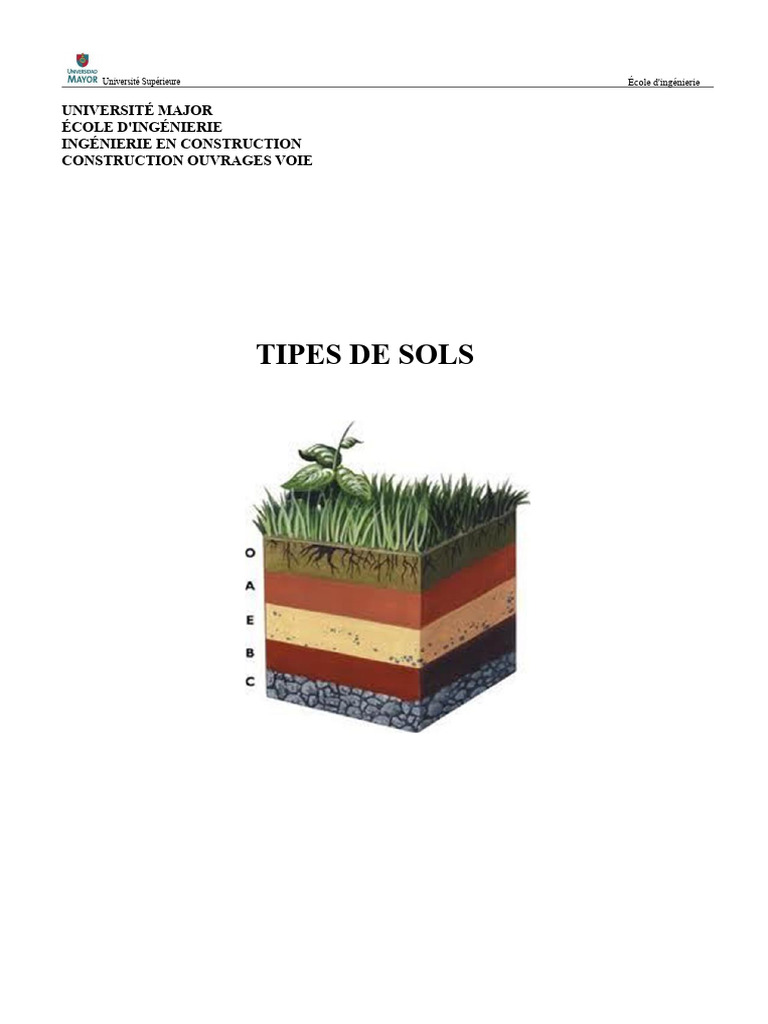 Types de sols arides et leurs caractéristiques | PDF | Sol (pédologie ...