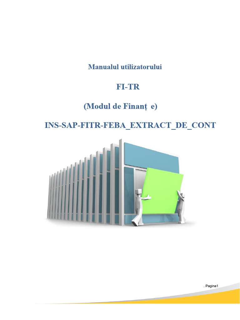 INS-SAP-FITR-FEBA - BANCA - EXTRAS Tratament Posterior Extras de Cont | PDF