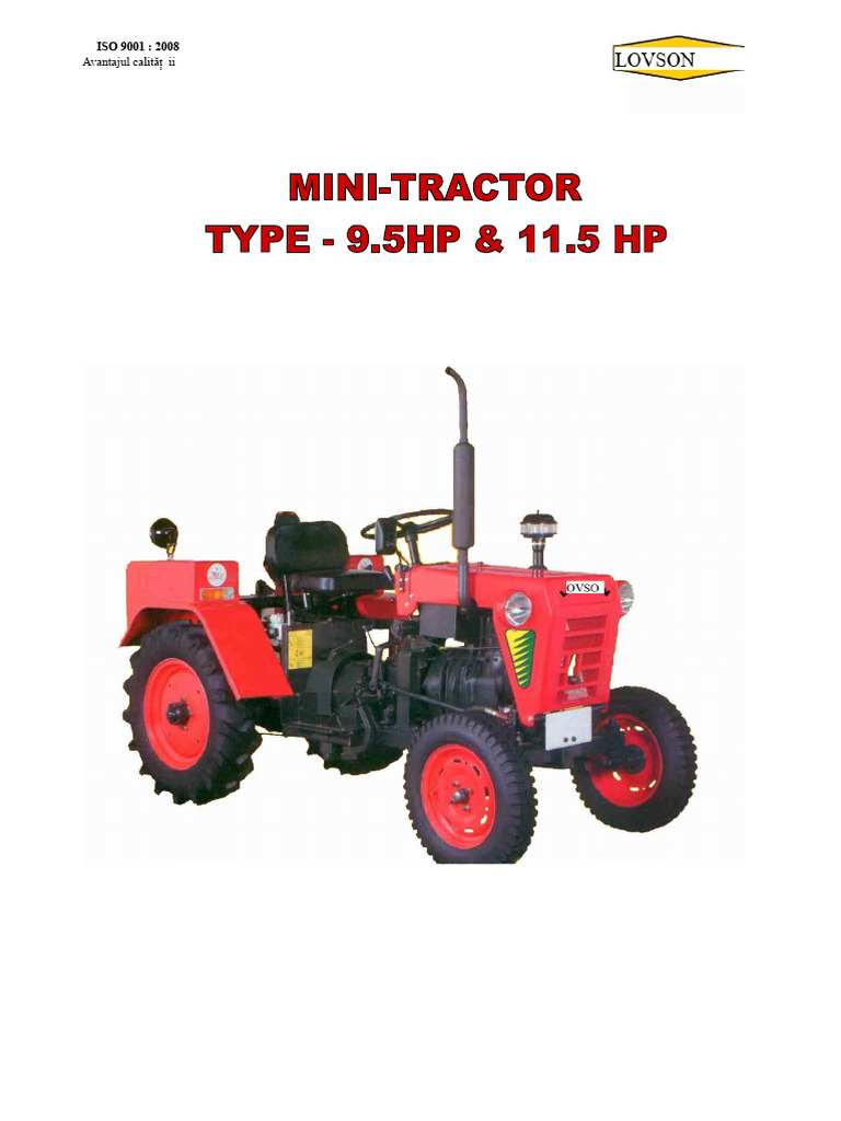 E-CATALOG Mini Tractor | PDF