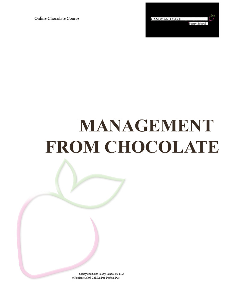 Online Chocolate Making Course Guide | PDF | Chocolate | Applied And ...