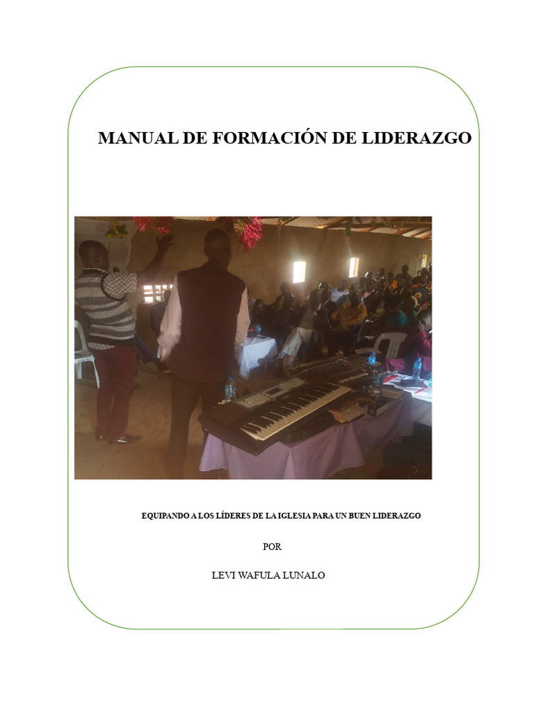 Formación de Líderes en la Iglesia | PDF | Liderazgo | Biblia