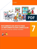 Coleccion Curriculo II - N 7 Documento de Apoyo para La Implementacion Curricular