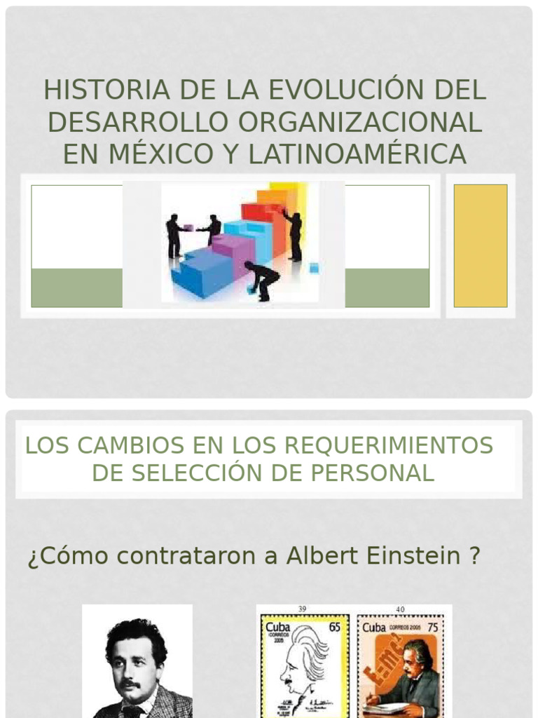 Historia Del Desarrollo Organizacional | PDF