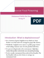 Staphylococcal Food Poisoning