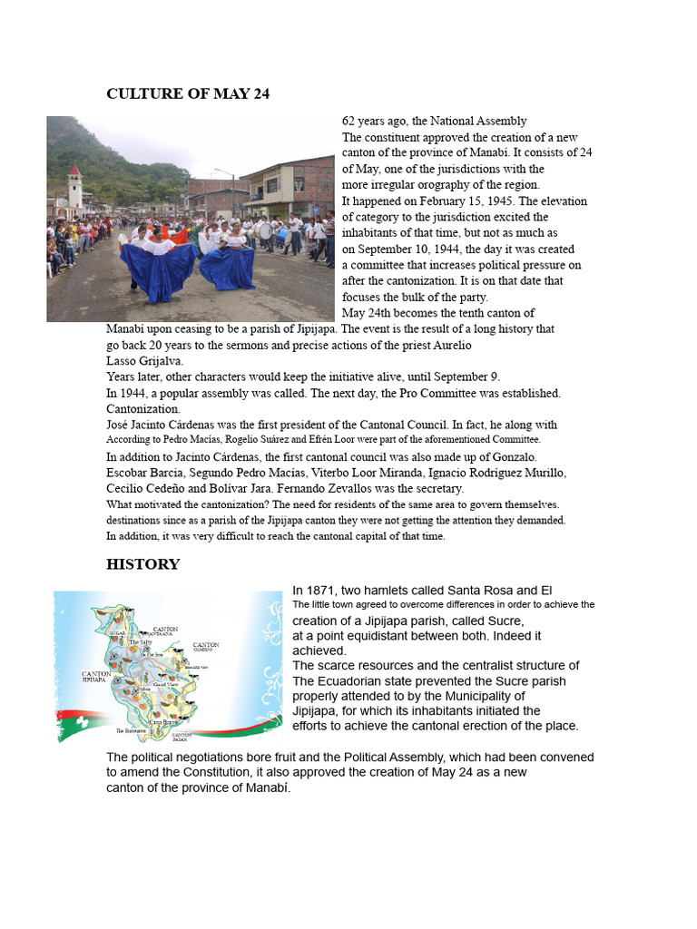 Culture of May 24 | PDF