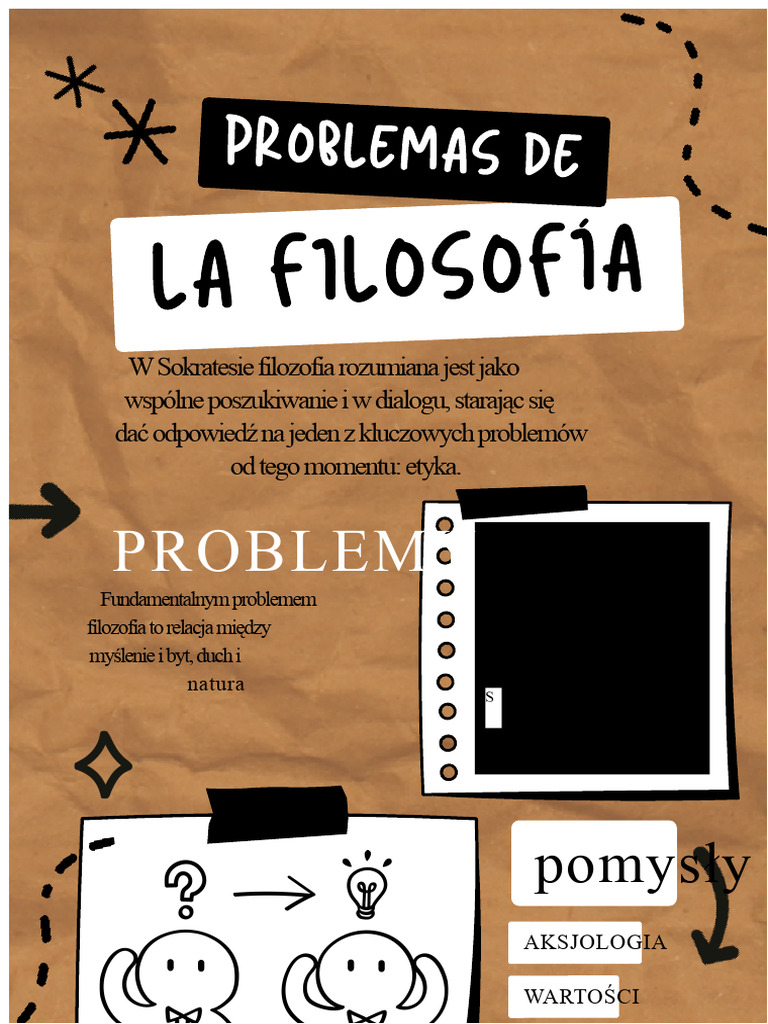 Infografika: Problemy Filozofii. | PDF
