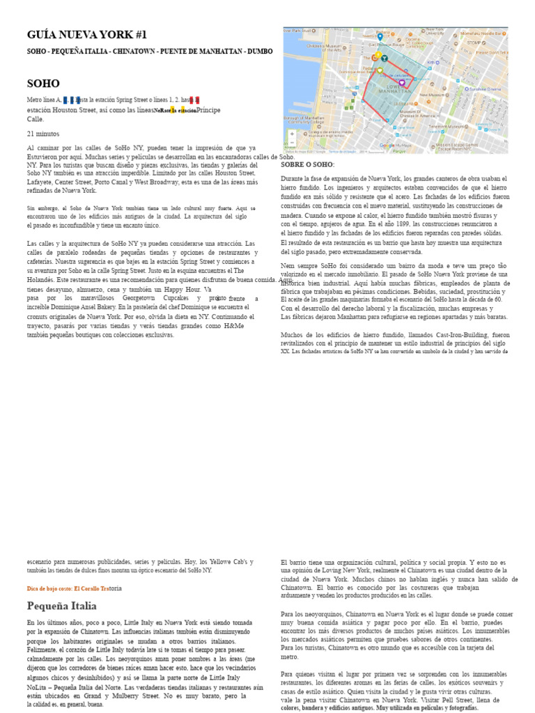Guía Nueva York | PDF