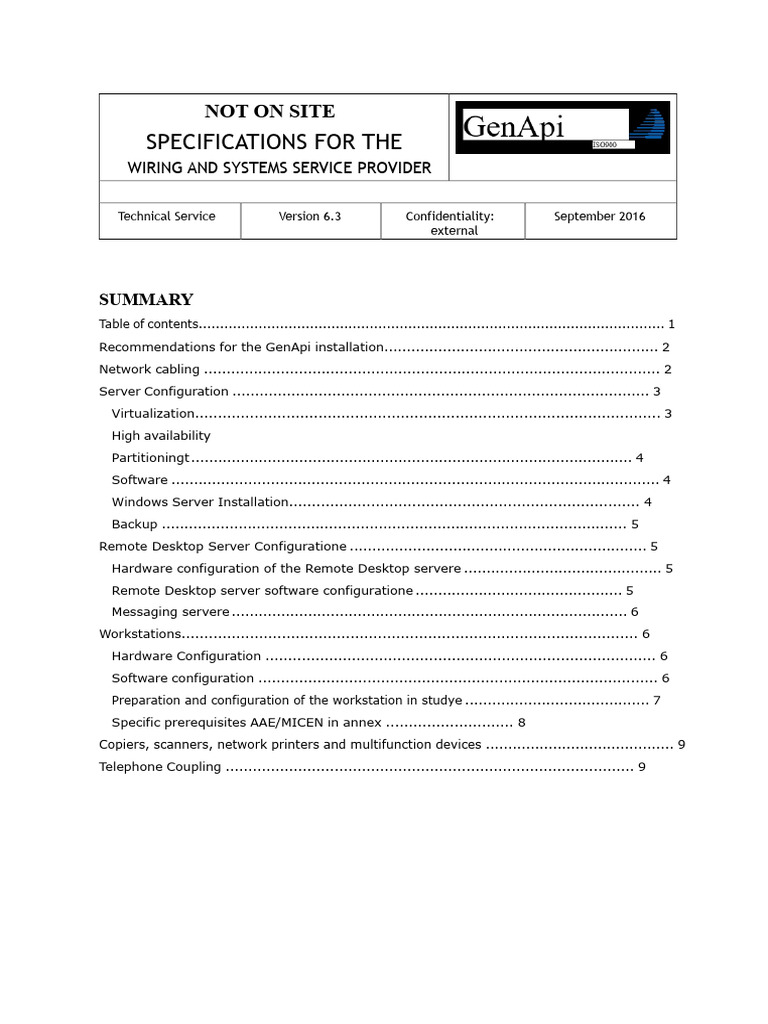 GenApi Installation and Configuration Guide | PDF | Image Scanner ...