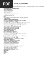 Códigos e Truques para CS 1.6 | PDF