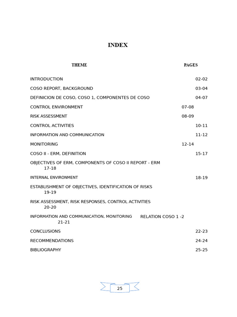 Coso Erm Report Work | PDF | Internal Control | Risk