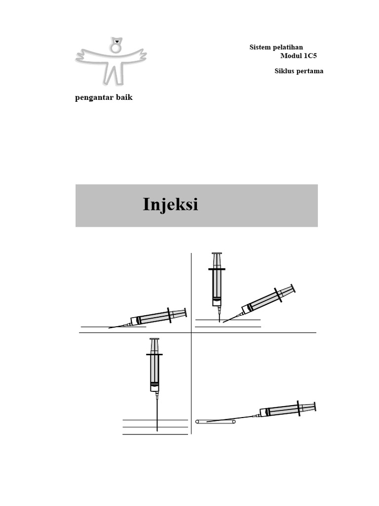 Panduan Teknik Injeksi Medis Lengkap | PDF