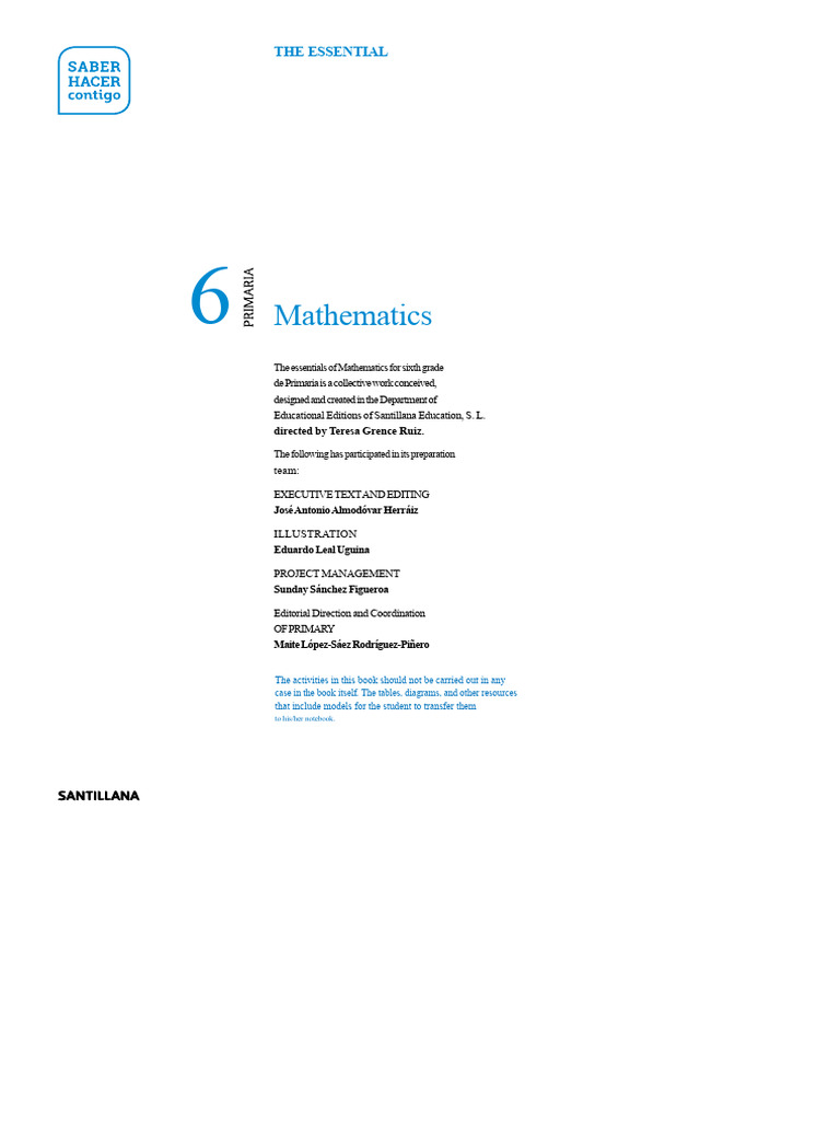 Essential Sixth Grade Mathematics Guide | PDF | Numbers | Decimal