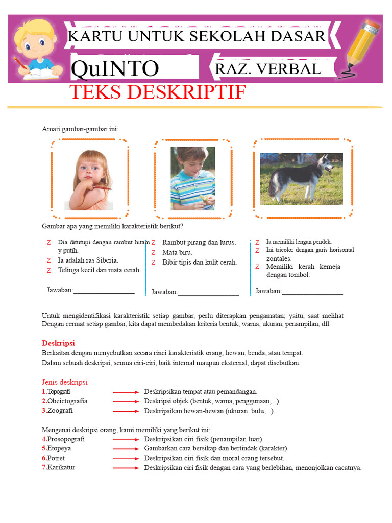Panduan Lengkap Teks Deskriptif | PDF